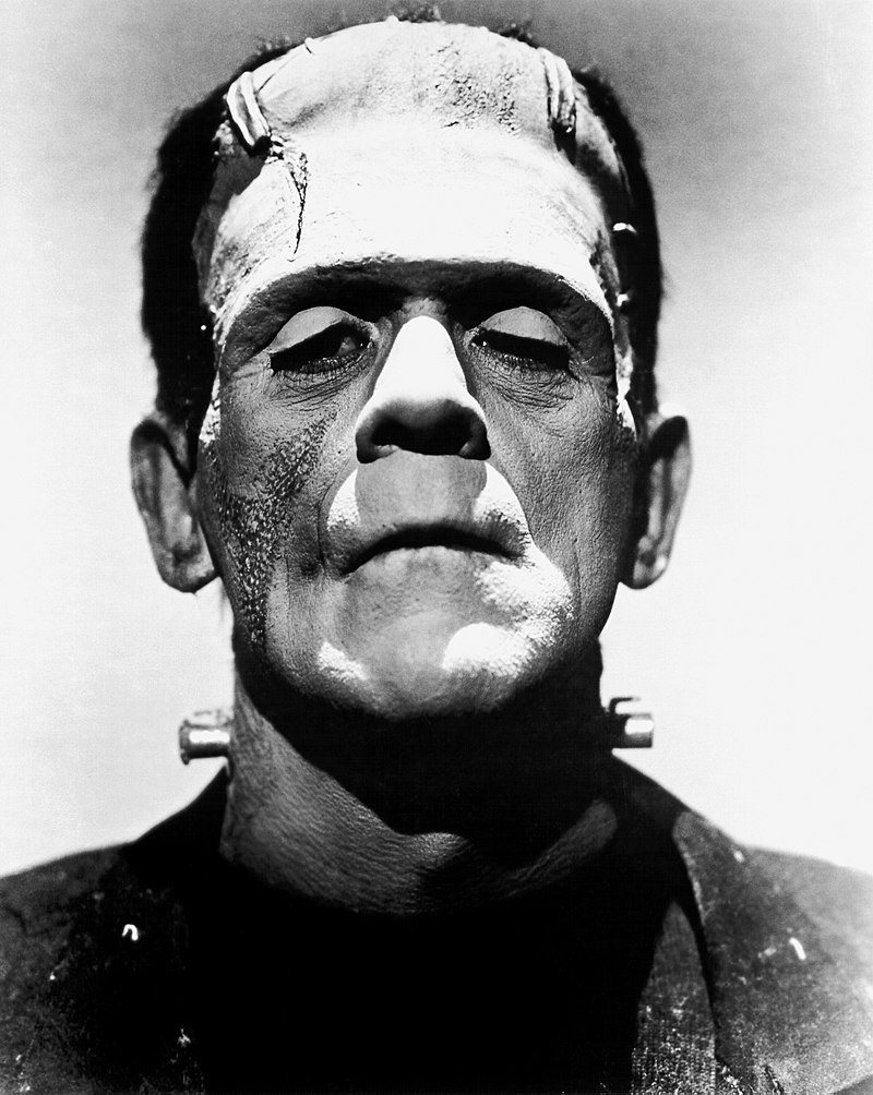 image of Boris Karloff as Frankenstein's monster